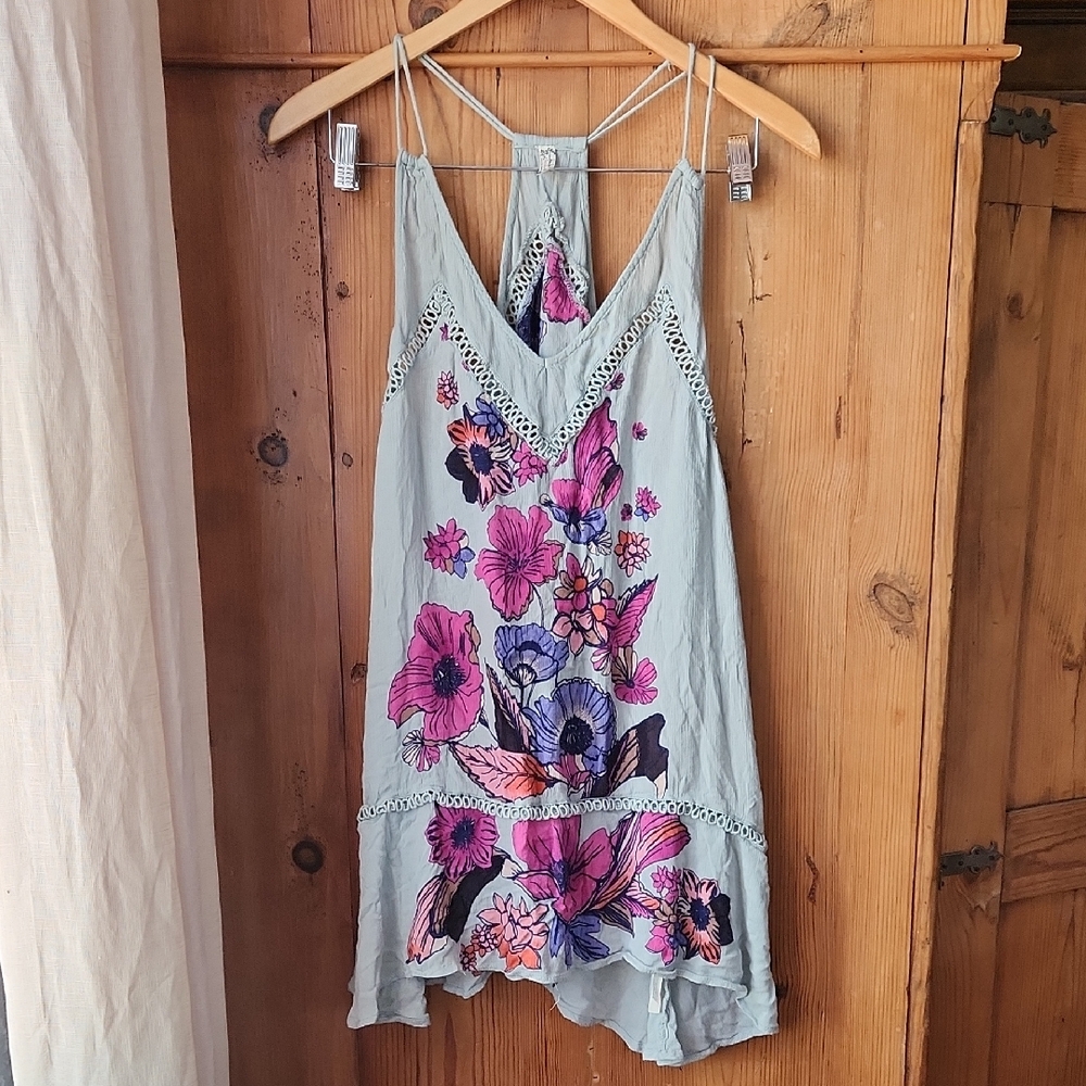 Free People Wind Willow Slip Dress